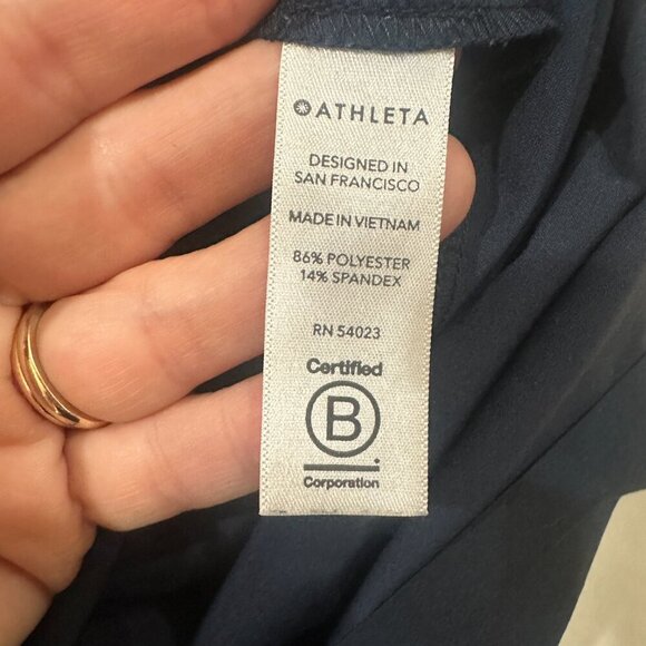 ATHLETA Sarasota Printed Jumpsuit no belt Size Medium - Picture 12 of 13